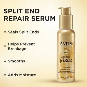 Pantene pro-v miracle rescue split end repair serum 3.2oz new hair conditioner